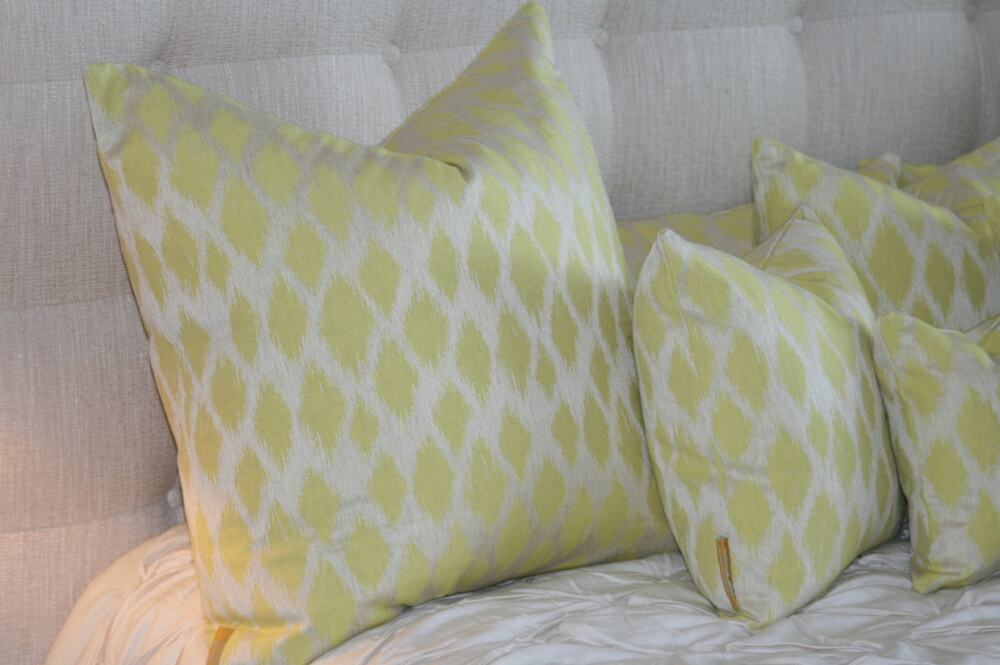 State of Grace "ENTHUSIASTIC" Decorative Pillow Cover  16" X 16"